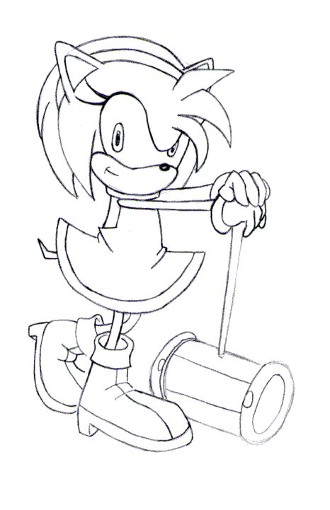 466x721 Amy The Hedgehog By Wolfbin