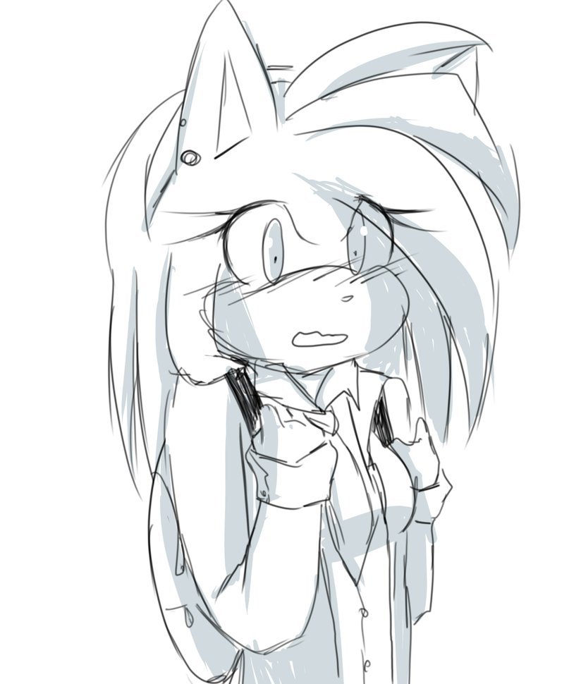 824x970 Amy Rose By Klaudy Na