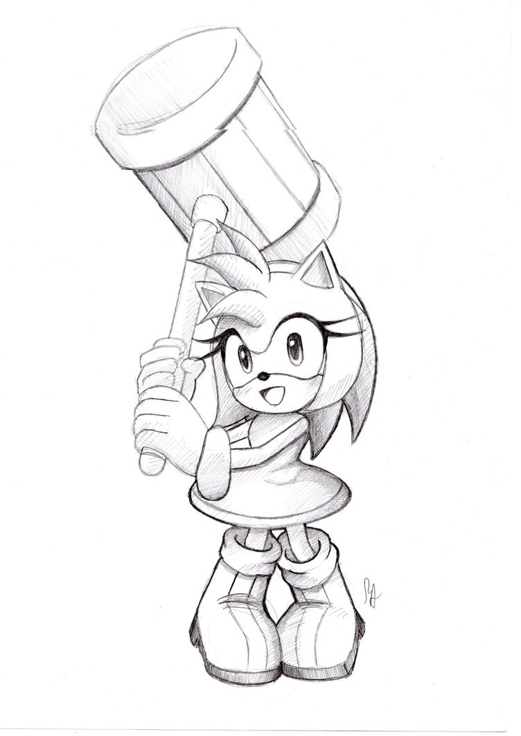 752x1063 Amy Rose By Robie Chan