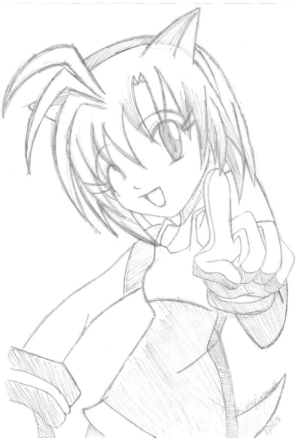 600x889 Human Amy Rose By Tenten Dark Angel