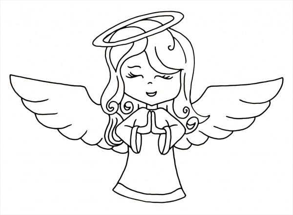 An Angel Drawing