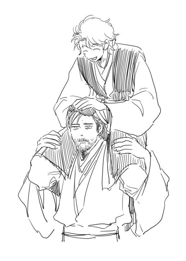 600x841 Obi Wan Amp Anakin By Minss00