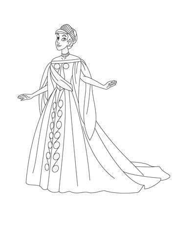 360x480 Anastasia Coloring Page Free Printable Coloring Pages