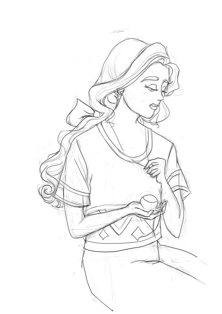 752x1063 Anastasia Sketch By Ingnorb