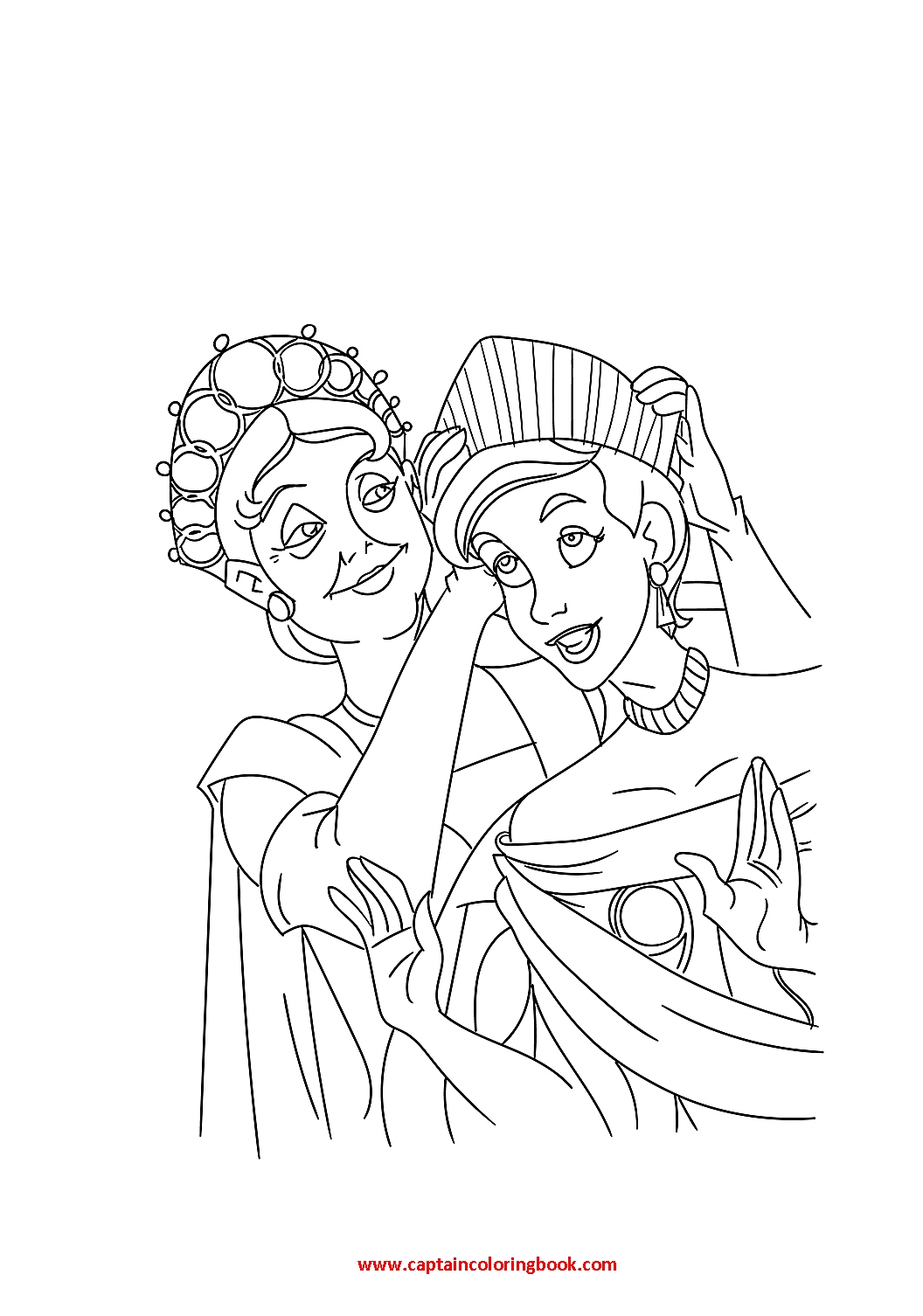 1056x1506 Disney Princess Anastasia Coloring Pages