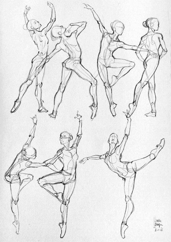 566x800 Here Are Some More Anatomical Studies And Sketches (Sport
