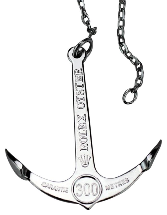 695x892 Rolex Silver The Anchor With Chain That Came With The Wristwatches