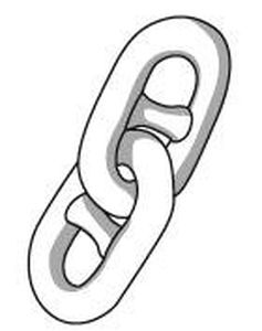 237x300 Ship Chain Anchor Stud Link