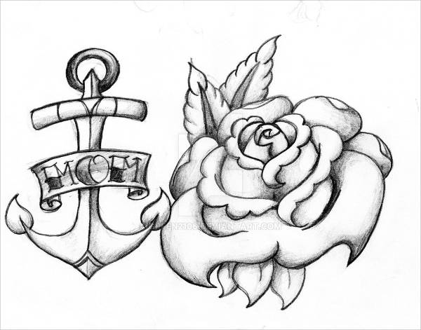 600x471 Anchor Drawings