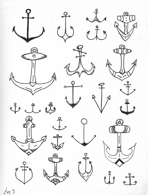 486x640 Anchor Drawing Picture