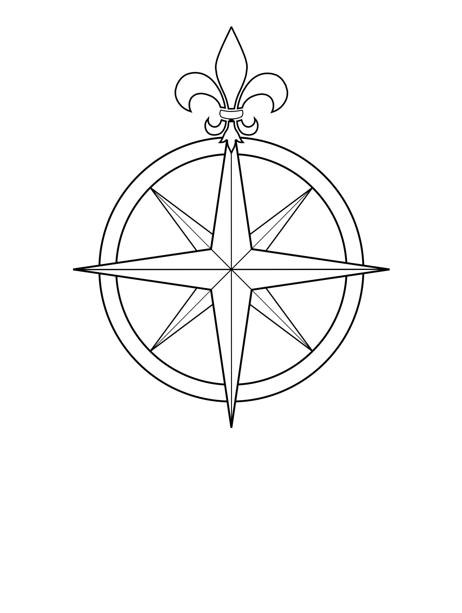 1544x2048 Nautical Map Drawing With Anchors At Compass Coloring Pages Rose