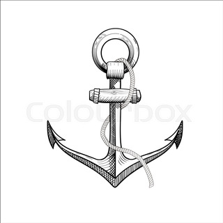 320x320 Vector Seamless Nautical Background With Hand Drawn Elements
