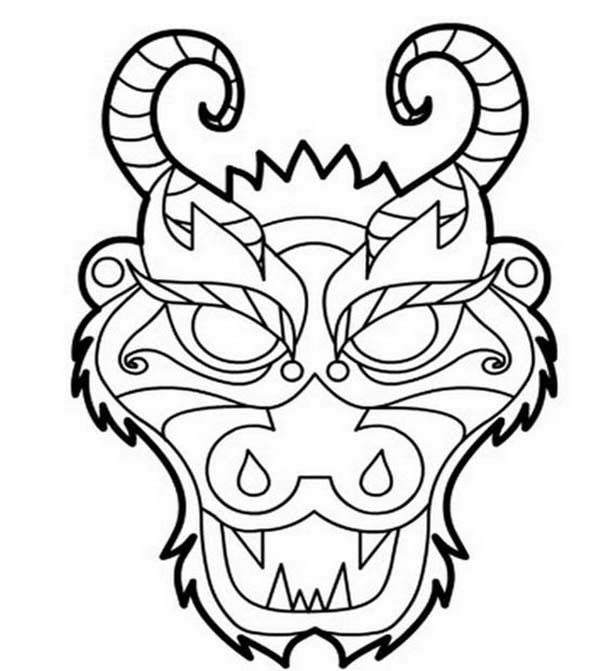 600x671 Dragon Boat Festival From Ancient China Time Coloring Page