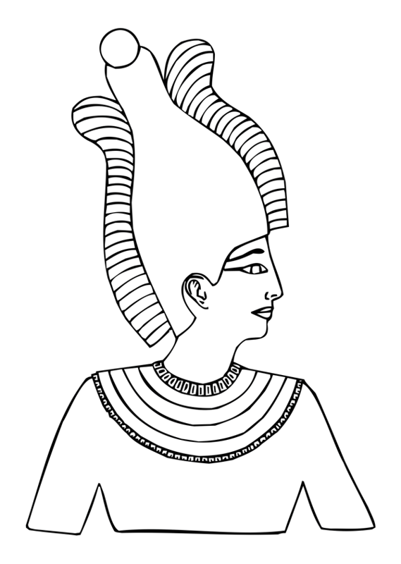 569x800 Egyptian Clipart Crown