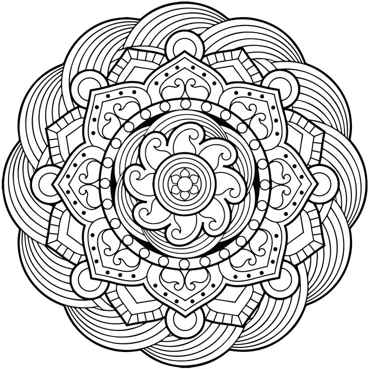 736x736 Mandala Coloring Pages Online Free For Adults Android And Windows