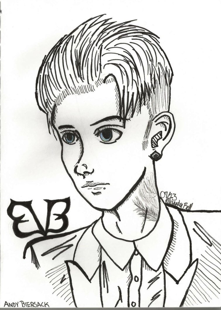 755x1058 Andy Biersack By Blade Of Ash