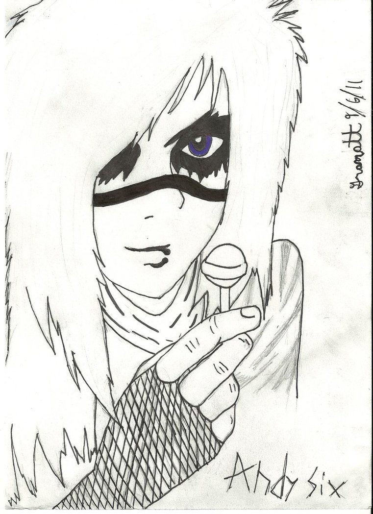 761x1049 Andy Biersack By Frankenstiendaughter