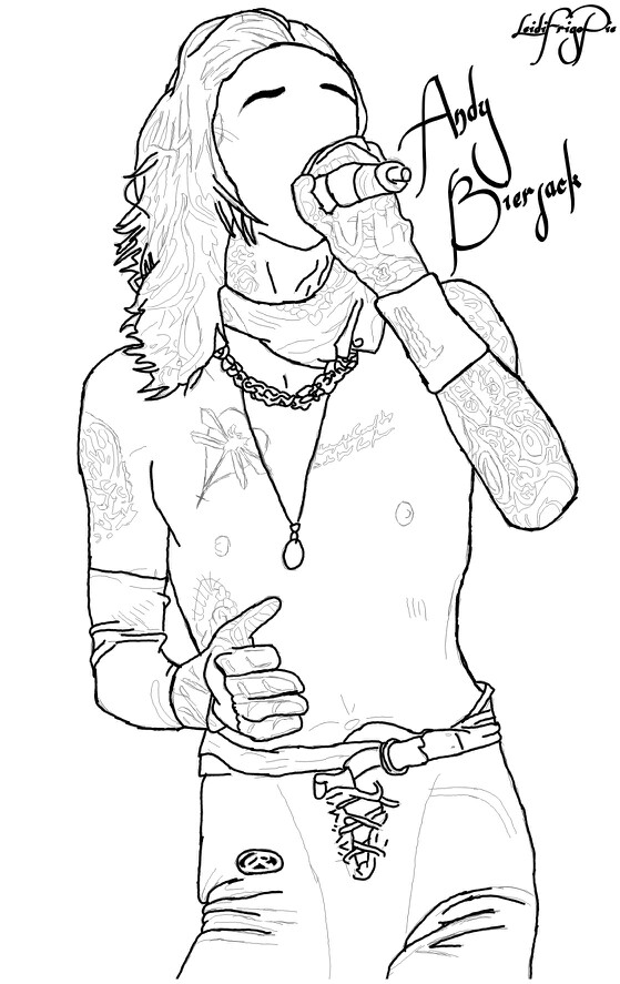 559x887 Fanart (Drawing) Of Andy Biersack Of Black Veil Brides Fanarts