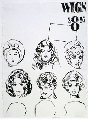 340x455 The Late Drawings Of Andy Warhol