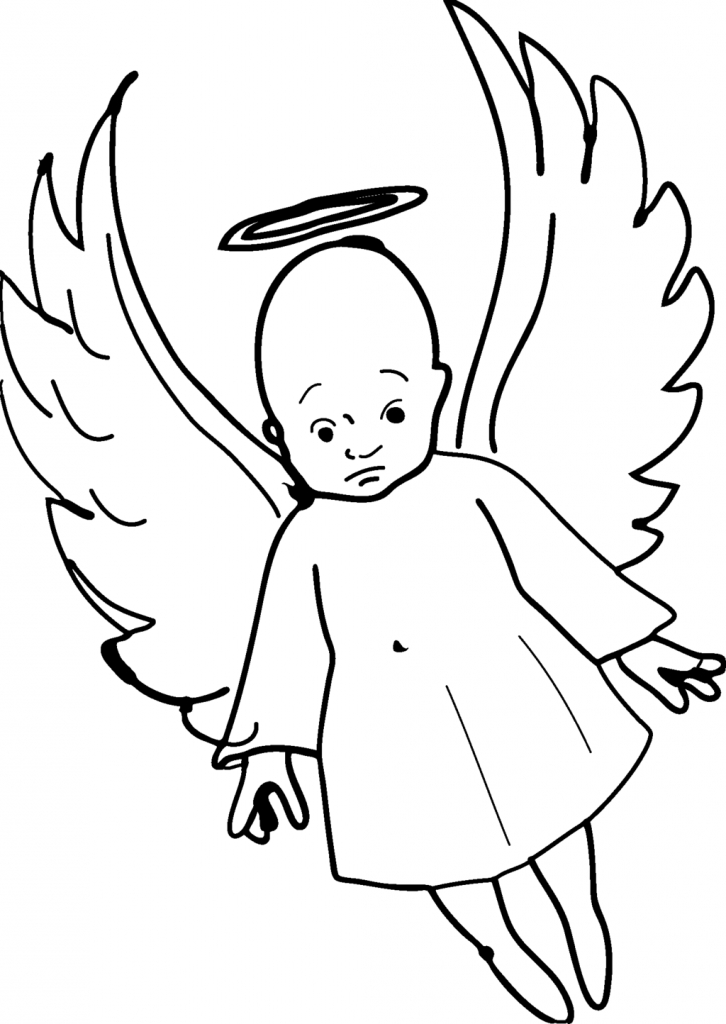 Angel Baby Drawing at GetDrawings | Free download