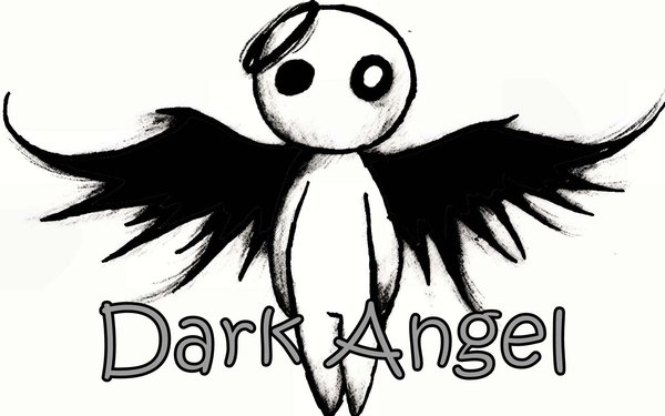 Angel Black And White Drawing at GetDrawings | Free download