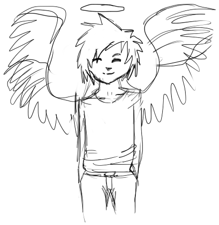 440x452 Angel Boy By Yakkami