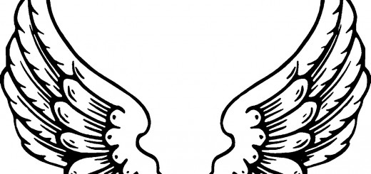 520x245 Angel Cat Coloring Pages Angel Kitty Coloring Pages