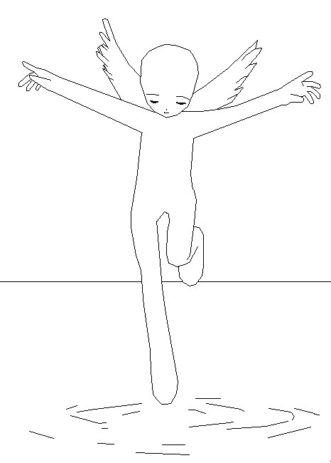 466x650 Angel Child Float Base By Naturalfaux