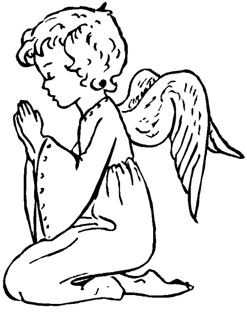 500x679 Angel Coloring Pages Coloring Pages Kids
