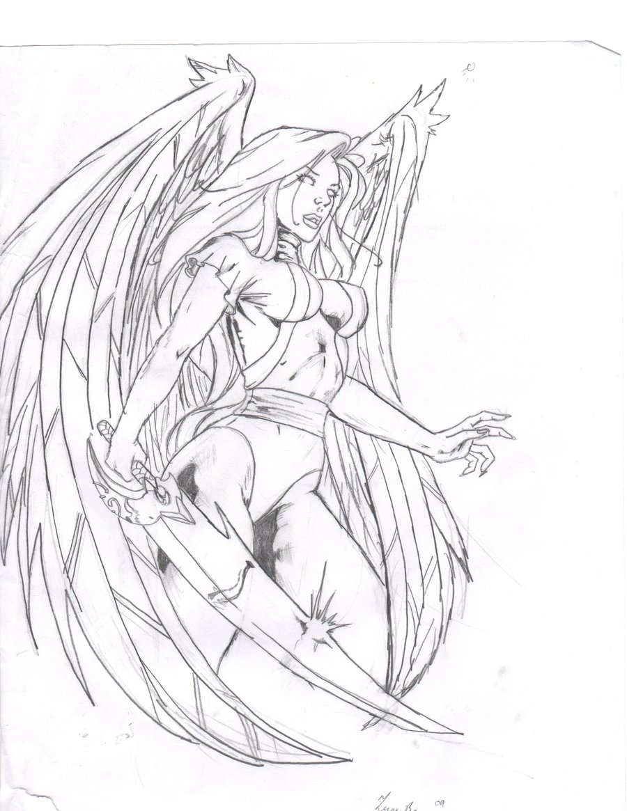 900x1165 Dark Angel Drawing Pictures