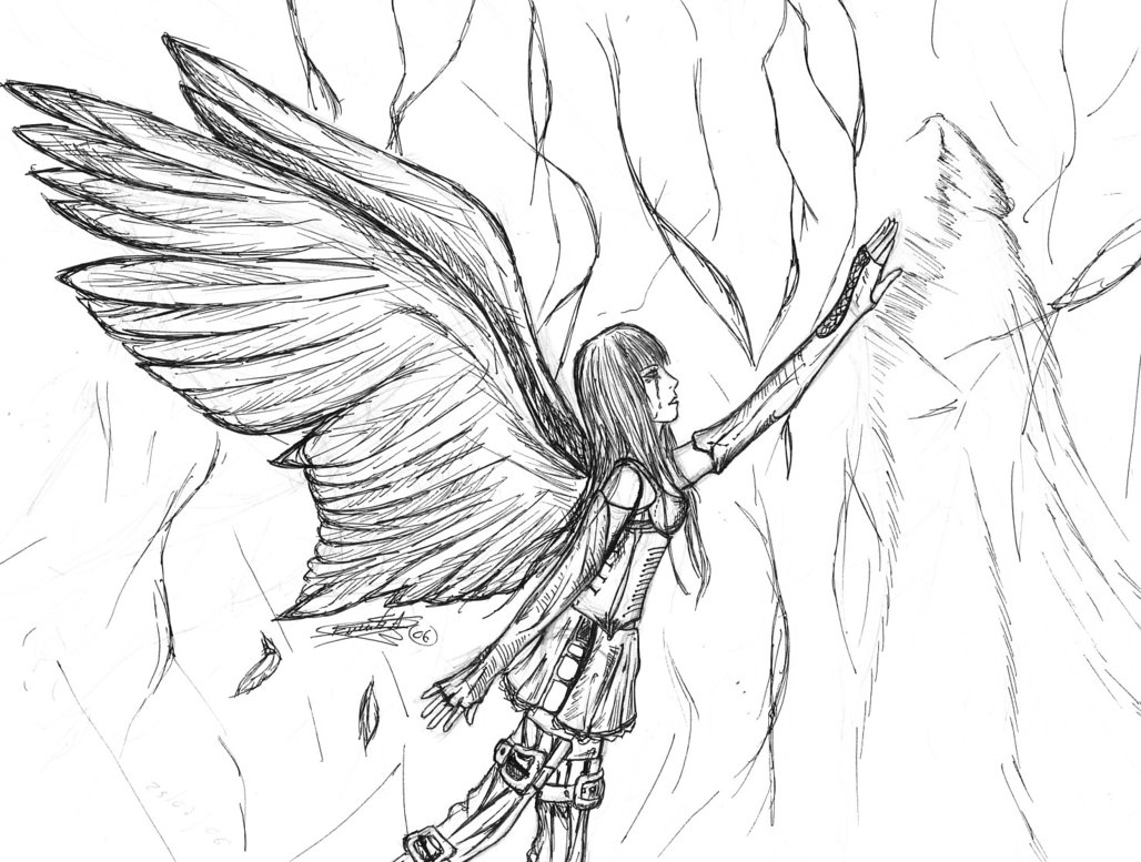 1028x777 Crying Angel By Wallhala