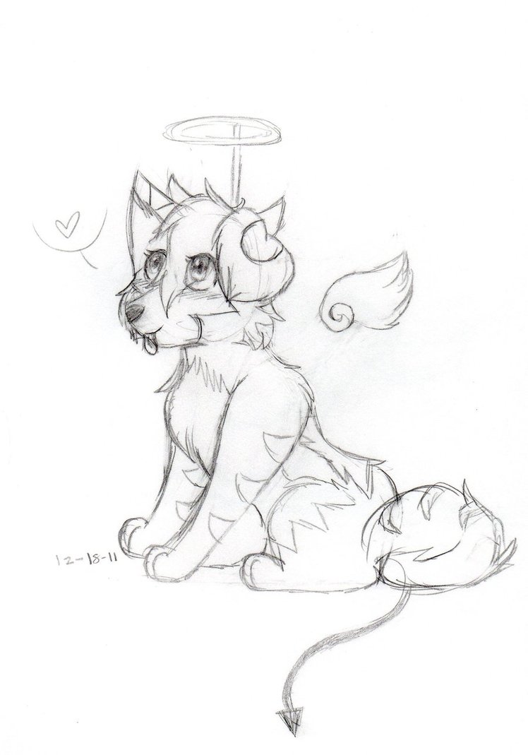 748x1069 Angel Or Devil By Invisible0verhere