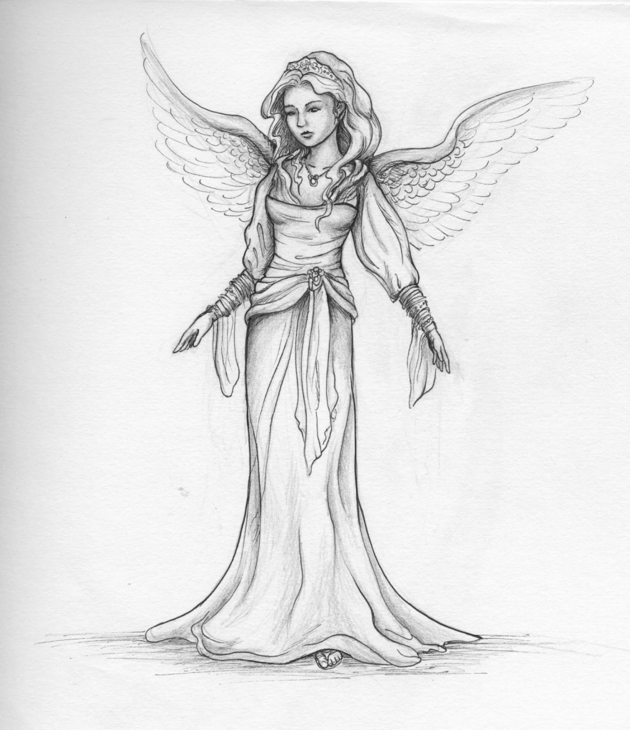 883x1024 Angel Sketches In Pencil 1000 Images About Angel Drawings