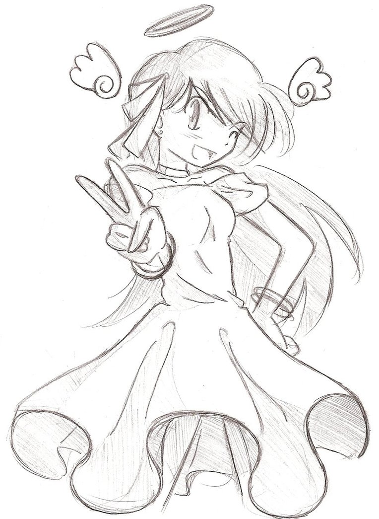 764x1045 The Lovely Angel By Animegirl209x3