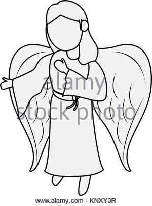 Angel Drawing Cartoon