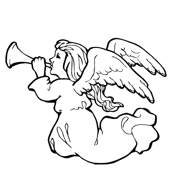 700x700 Angel Coloring Pages Coloring Pages For Children