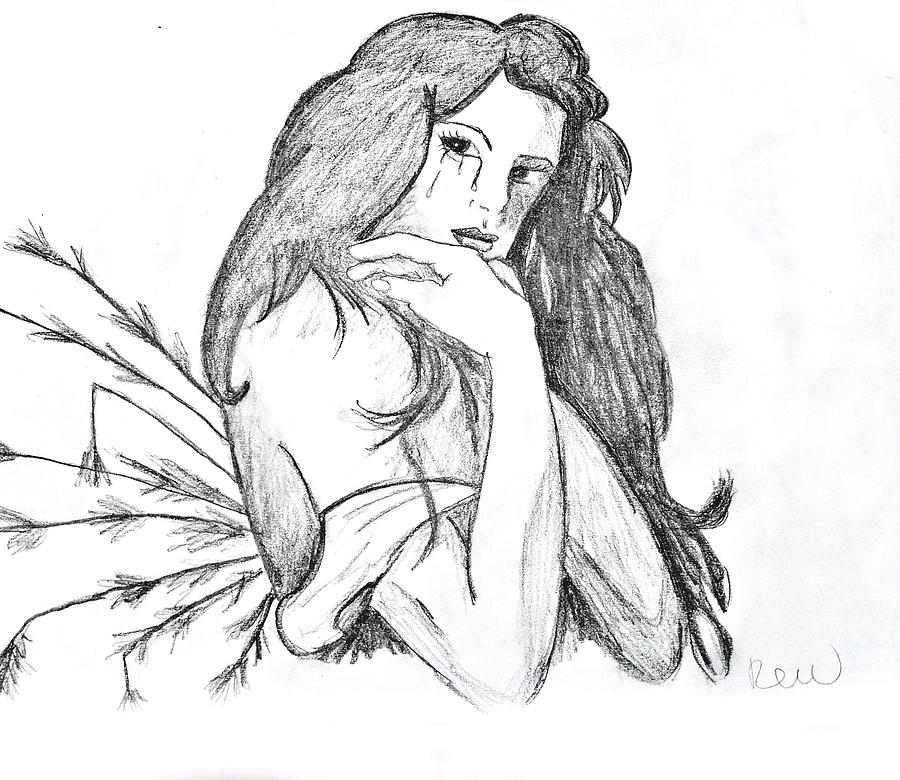 900x780 Crying Angel Drawings Fine Art America