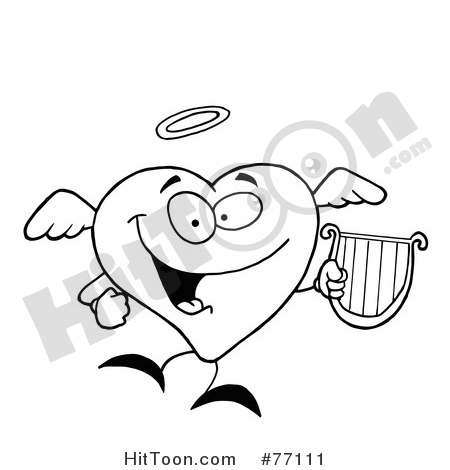 450x470 Heart Clipart