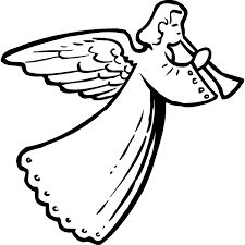 Angel Drawing Outline at GetDrawings | Free download