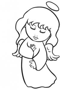 241x302 Drawn Angel Simple