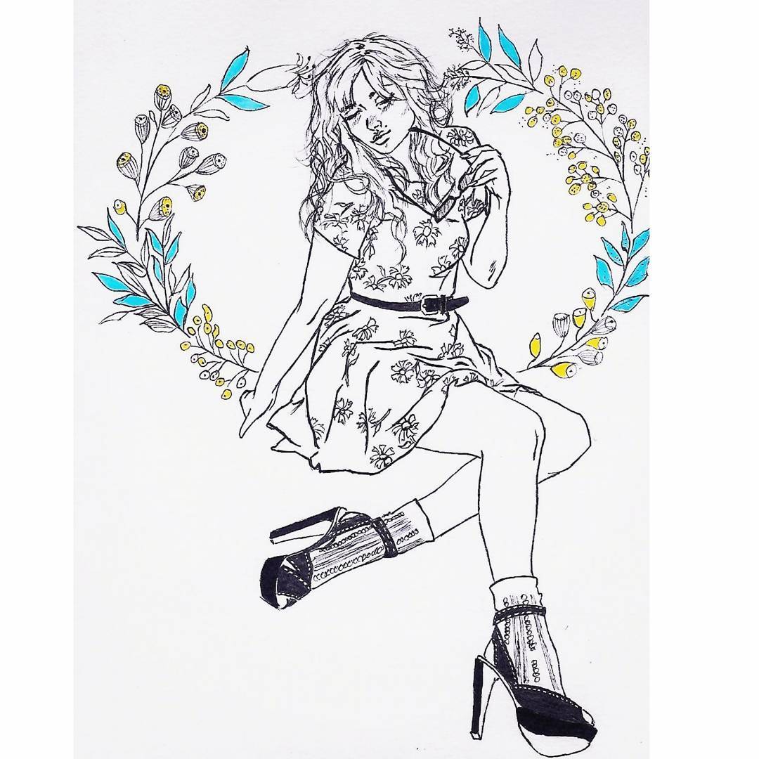 Angel Drawing Sketch