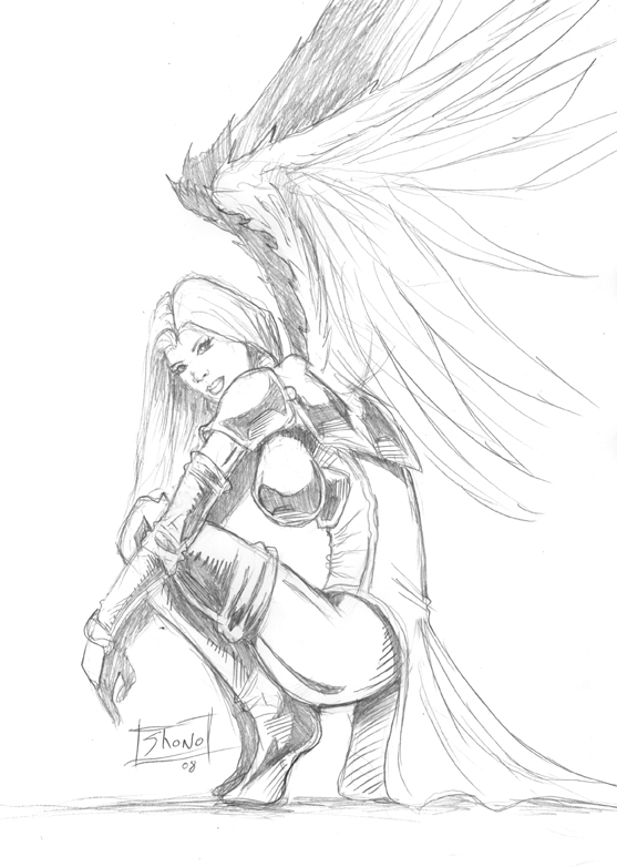 557x782 Angel Drawings Sketches Images Free Download