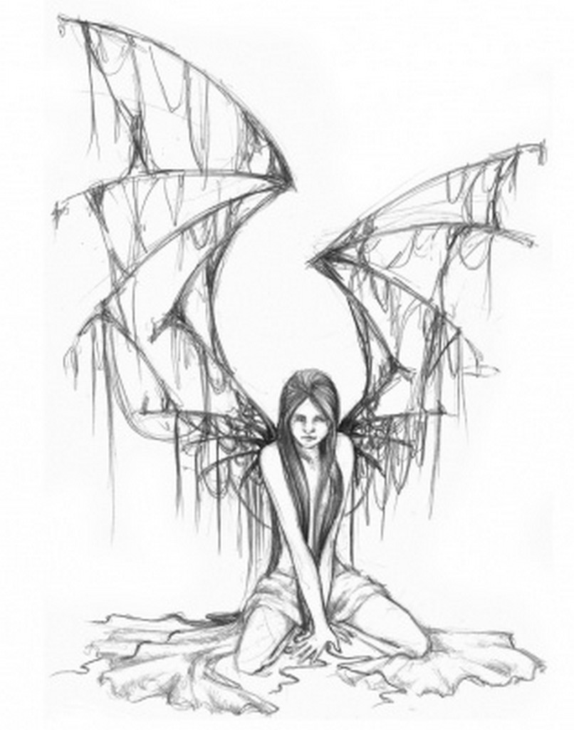 806x1024 Gudu Ngiseng Blog Tattoo Sketch Angel