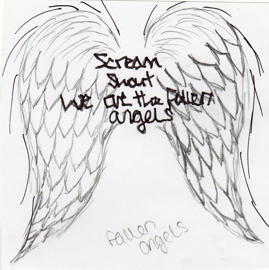 892x895 Fallen Angels Tattoo By Katm13