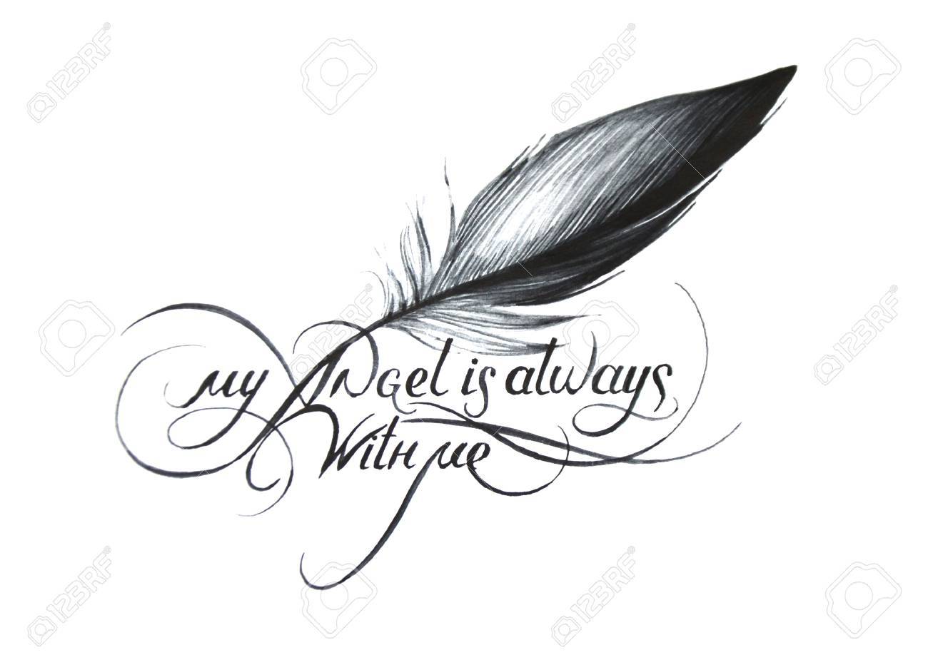 1300x918 Unique Handdrawn Lettering With Swirls