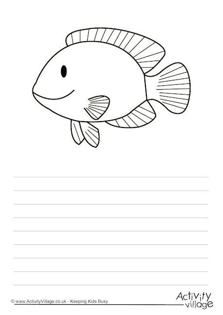 460x650 Fish Story Paper