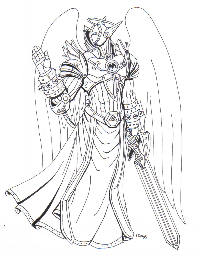 774x1000 Arch Angel Gabriel By Lorddragonmaster On Drawing