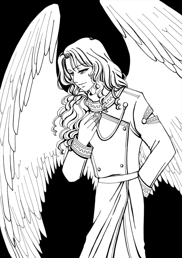 616x873 Archangel Gabriel By Vdtitian