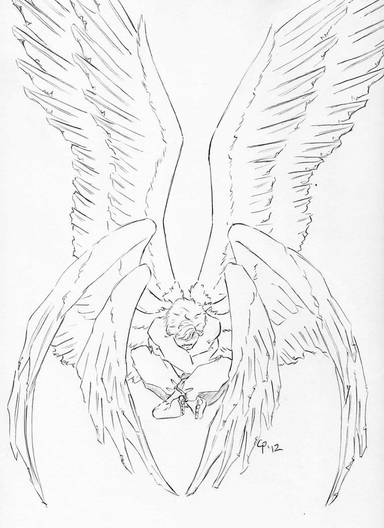 763x1047 Fractured Archangel By Sharysaogail