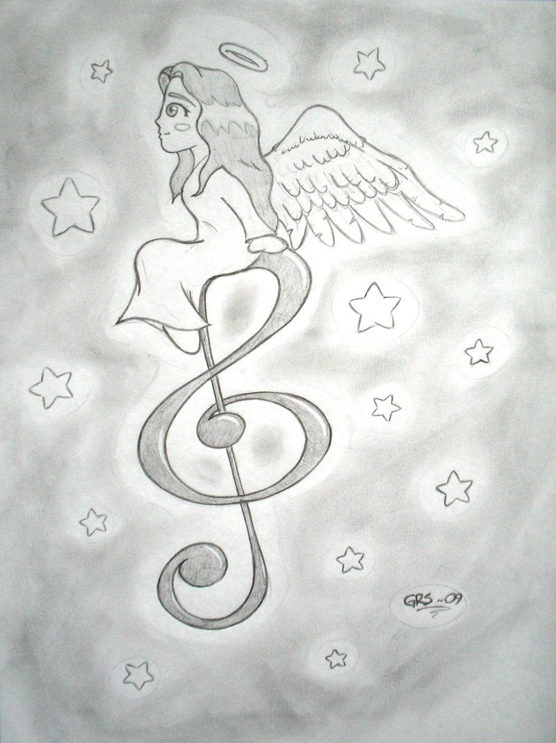 800x1069 Music Angel